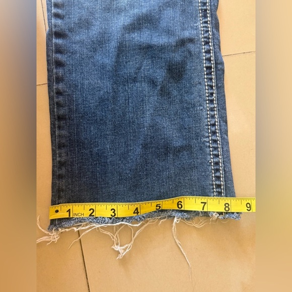 L.A. Idol Blue Jeans size 11 w34  L 32 blue straight - Picture 13 of 16